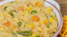 One Pot Easy Cheesy Vegetables and Rice