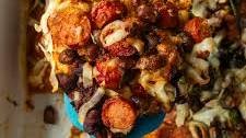 Ooey Gooey Cheesy Chili Dog Casserole