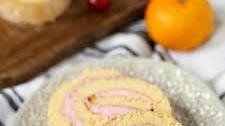 Orange Cranberry Cake Roll