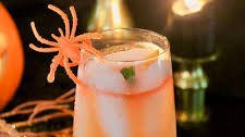 Orange Fizz Halloween Party Drink | An Easy Halloween Cocktail With Vodka