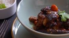 Oxtails Braised in Coconut Milk, with coconut Jasmine rice