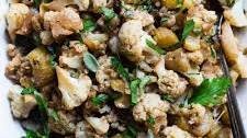 Paleo Low-Carb Cauliflower Stuffing