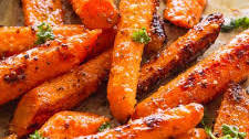 Parmesan Garlic Roasted Carrots
