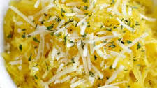 Parmesan Garlic Spaghetti Squash