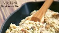 Parmesan Mushroom Rice
