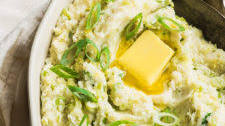 Parsnip Colcannon with Cabbage & Leeks