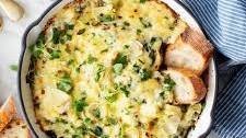 Party Food Ideas: Spinach Artichoke Dip