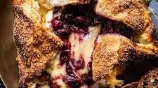 Pastry Wrapped Cranberry Baked Brie