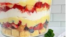 Patriotic Berry Trifle (GF)