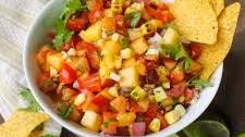 Peach Corn Salsa