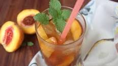 Peach Iced Tea (with Monin Peach Syrup)