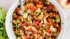 Peach Jalapeno Salsa