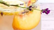Peach Lavender Lemonade Spritzer