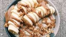 Peanut Butter and Banana Protein Oatmeal