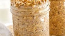 Peanut Butter Banana Overnight Oats