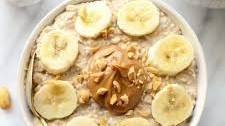 Peanut Butter Banana Overnight Oats