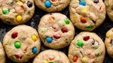 Peanut Butter M&M Cookies