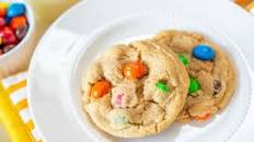 Peanut Butter M&M Cookies