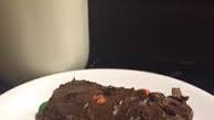 Peanut Butter M&Ms and Reese's Stuffed Brownie Recipe