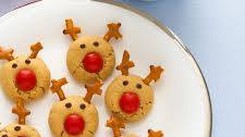 Peanut Butter Rudolph Reindeer Cookies
