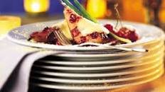 Pear and Bocconcini with Cranberry and Balsamic Vinegar Jam