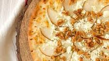 Pear And Gorgonzola Pizza With Walnuts