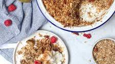 Pear, Cardamom and Almond Crumble