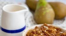 PEAR & GINGER CRUMBLE
