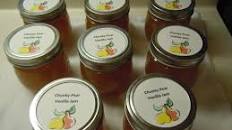 Pear Vanilla Jam