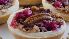 Pecan Cranberry Butter Tarts