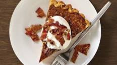 Pecan Pie with Praline Maple Bacon