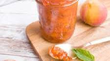 Pectin Free Peach Mint Preserves