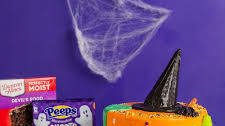 PEEPS® Witch Hat Halloween Cake