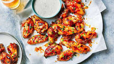 Pepper Jelly-Glazed Chicken Wings