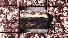 Peppermint Bark Brownies