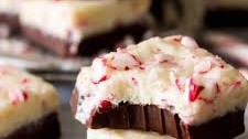 Peppermint Bark Fudge