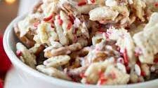 Peppermint White Chocolate Chex Mix