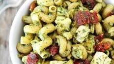 Pesto Chicken Pasta with Sun-Dried Tomatoes