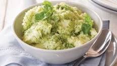 Pesto mashed potato