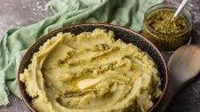 Pesto Mashed Potatoes