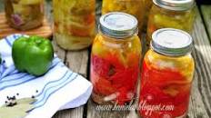 Pickled Peppers in Oil and Vinegar