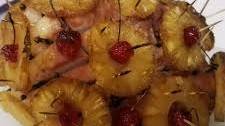 Pineapple Brown Sugar Glazed Ham