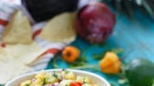 Pineapple Habanero Salsa