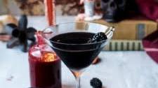 Poison Blackberry Martini