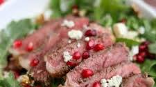 Pomegranate and Steak Salad