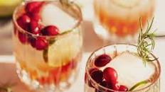 Pomegranate Gin Fizz