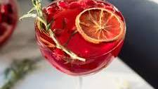 Pomegranate Prosecco Fizz