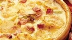 Potato & leek gratin