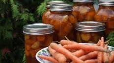 Preserved Glazed Carrots