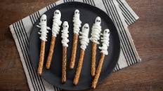 Pretzel Mummies